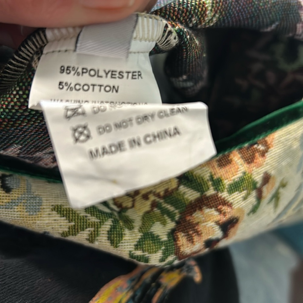 Small Y2K floral low cut satin tube dress - Picture 13 of 14